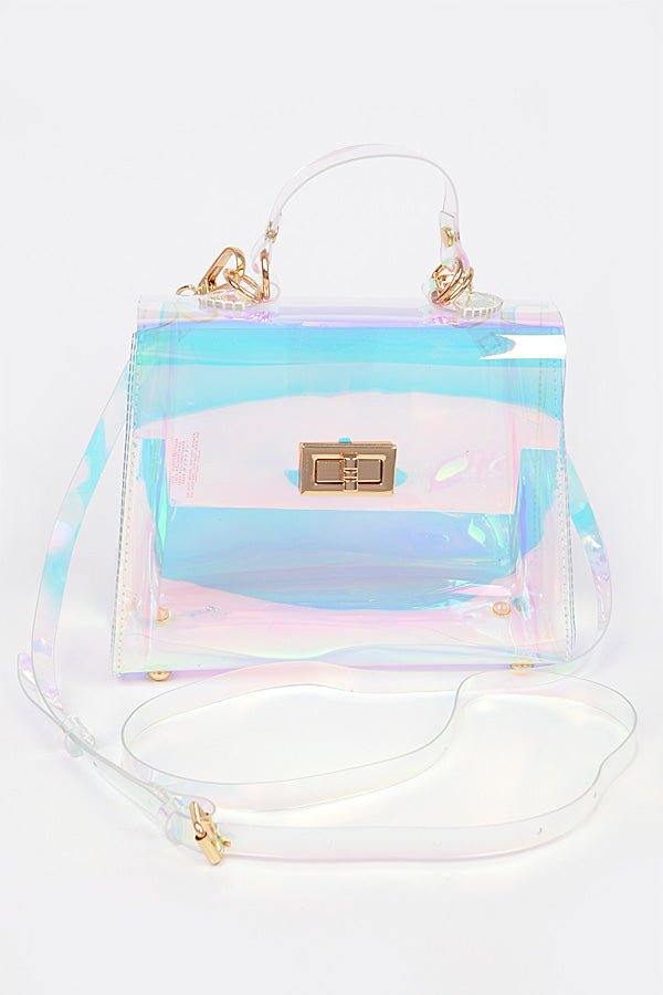Clear Satchel- Holo