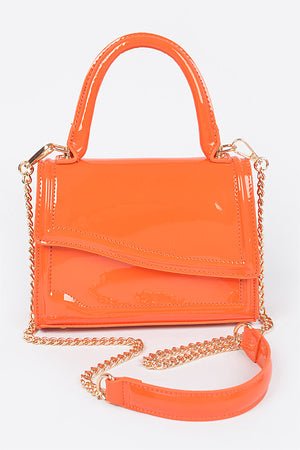 Dean Satchel- Orange - Head Over Heels: All In One Boutique