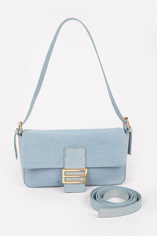 Demi Handbag- Light Denim - Head Over Heels: All In One Boutique