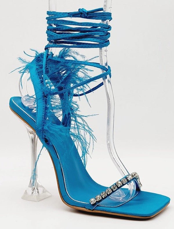 Gatsby Heels- Blue