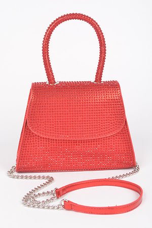 Glamour Satchel- Red - Head Over Heels: All In One Boutique