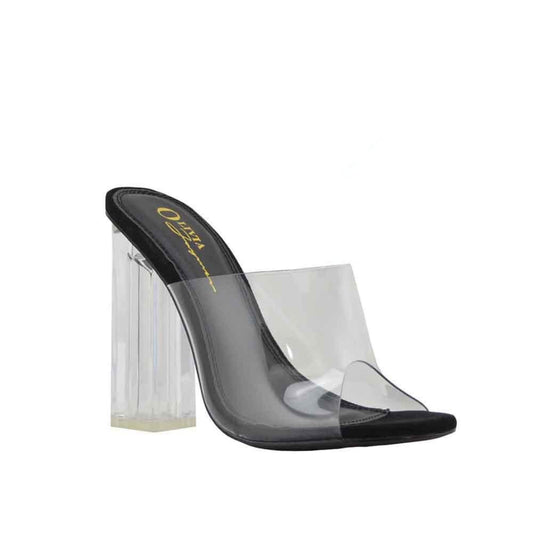 Glass Slipper- Black