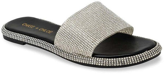 Glitz Sandals- Black