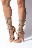 Goddess Heels- Gold - Head Over Heels: All In One Boutique