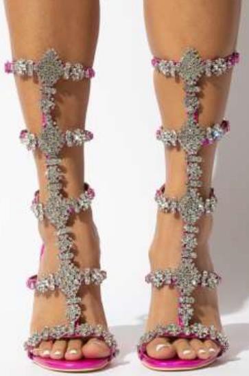 Goddess Heels- Pink - Head Over Heels: All In One Boutique