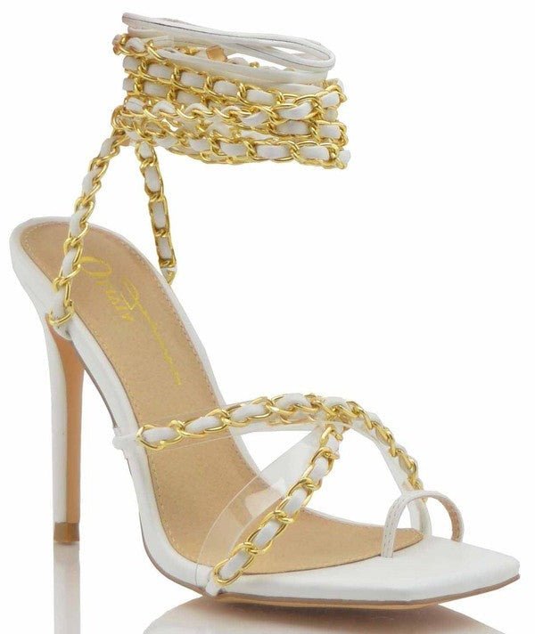 Hannah Heels- White – Head Over Heels: All In One Boutique