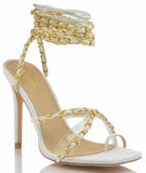 Hannah Heels- White - Head Over Heels: All In One Boutique