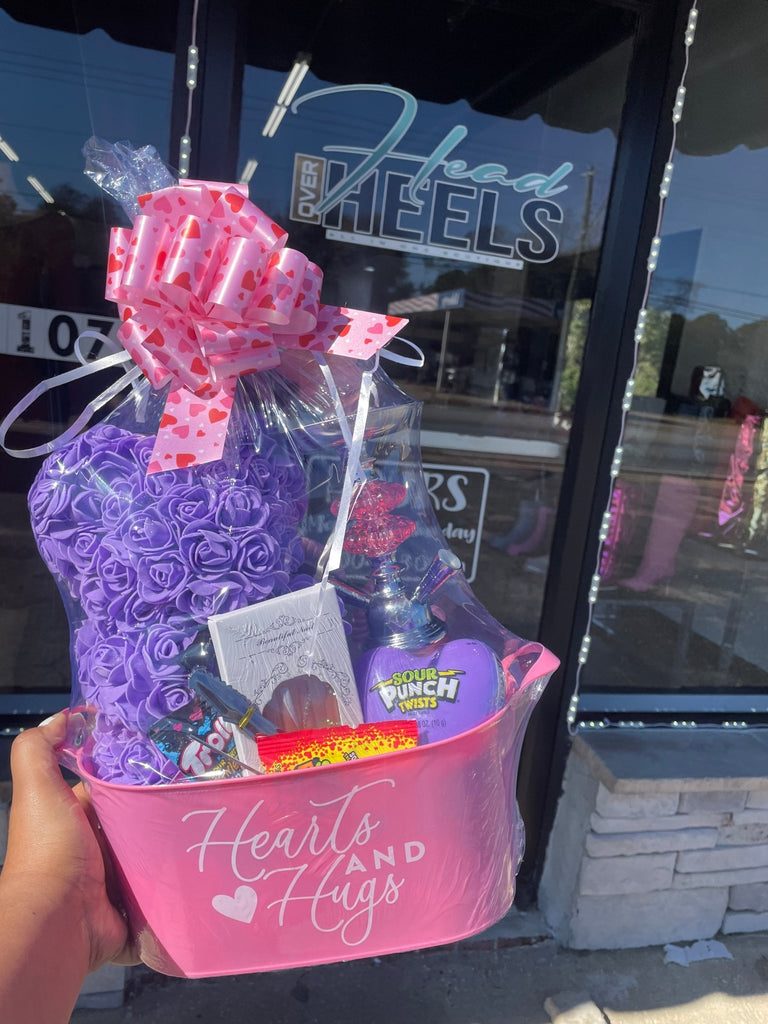 Hookah V- Day Baskets - Head Over Heels: All In One Boutique