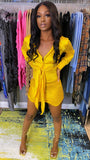 Just Fierce Dress- Mustard - Head Over Heels: All In One Boutique