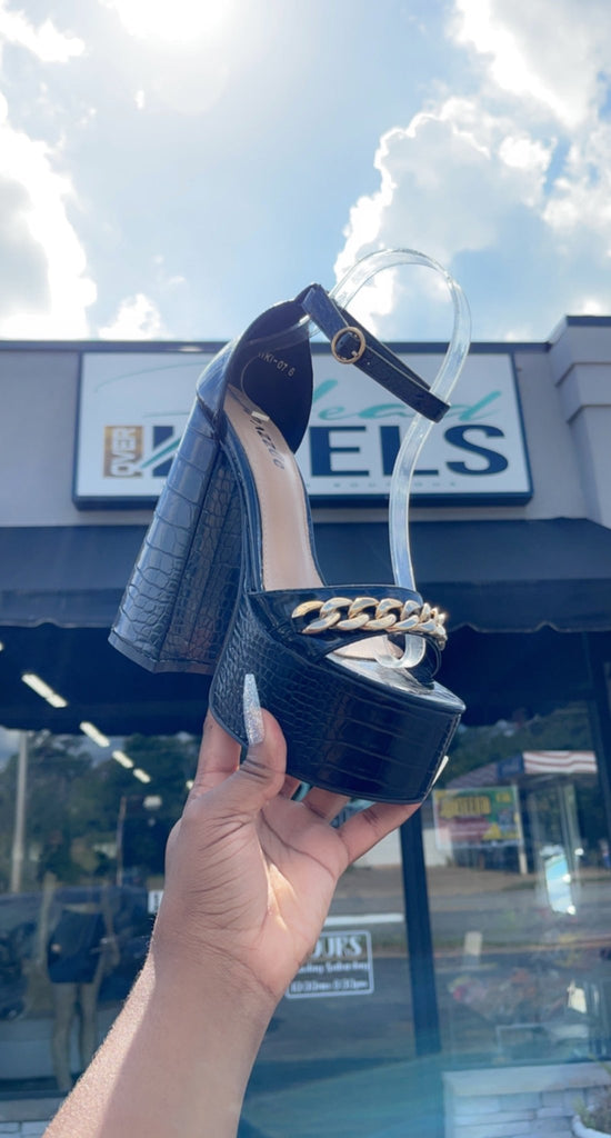 Kee Kee Heels- Black - Head Over Heels: All In One Boutique
