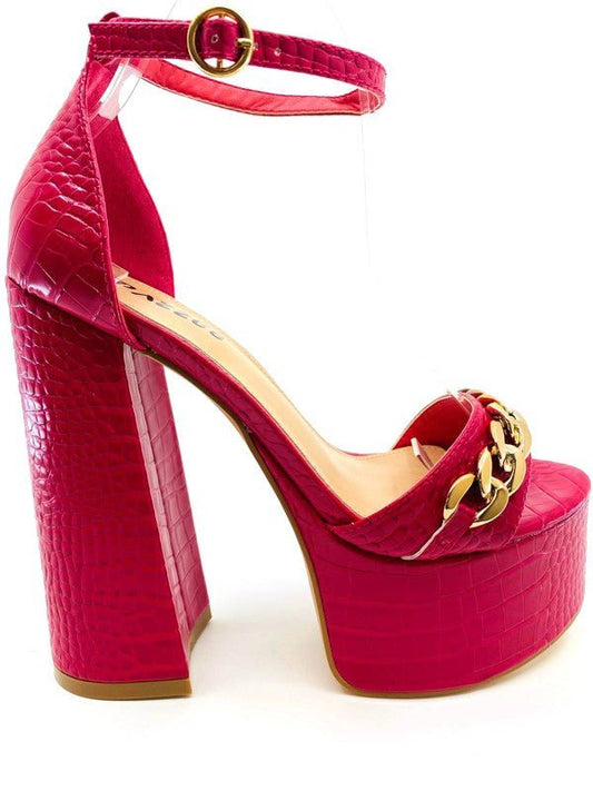 Kee Kee Heels- Fuchsia - Head Over Heels: All In One Boutique