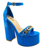 Kee Kee Heels- Turquoise - Head Over Heels: All In One Boutique