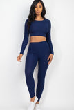 Keina Pant Set- Navy - Head Over Heels: All In One Boutique