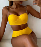 Krisele Bikini- Yellow - Head Over Heels: All In One Boutique