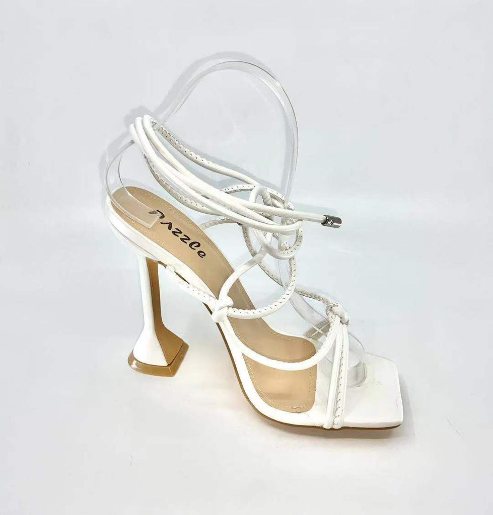 Lacie Heels- White - Head Over Heels: All In One Boutique
