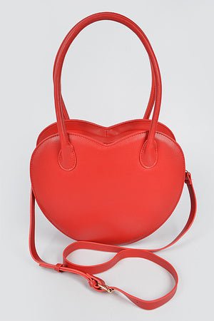 Large Heart Bag- Red - Head Over Heels: All In One Boutique