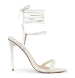 Lewie Heels- White - Head Over Heels: All In One Boutique