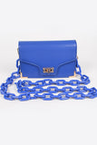 Linked Up Bag- Blue - Head Over Heels: All In One Boutique