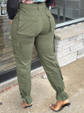 Loaded Cargo Pants- Olive - Head Over Heels: All In One Boutique