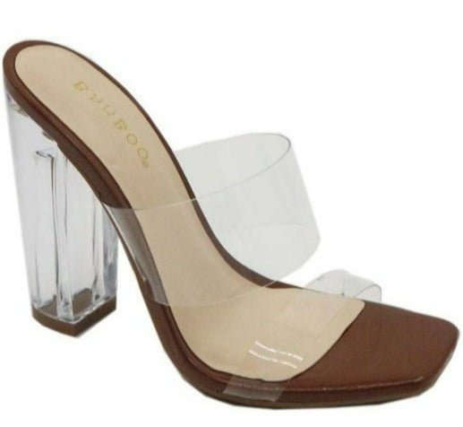 Lolita Heels- Cognac - Head Over Heels: All In One Boutique