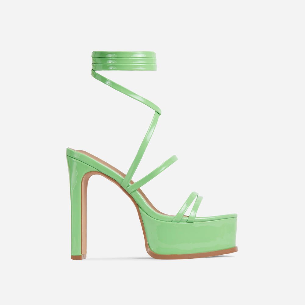 Lucky Heels- Green - Head Over Heels: All In One Boutique