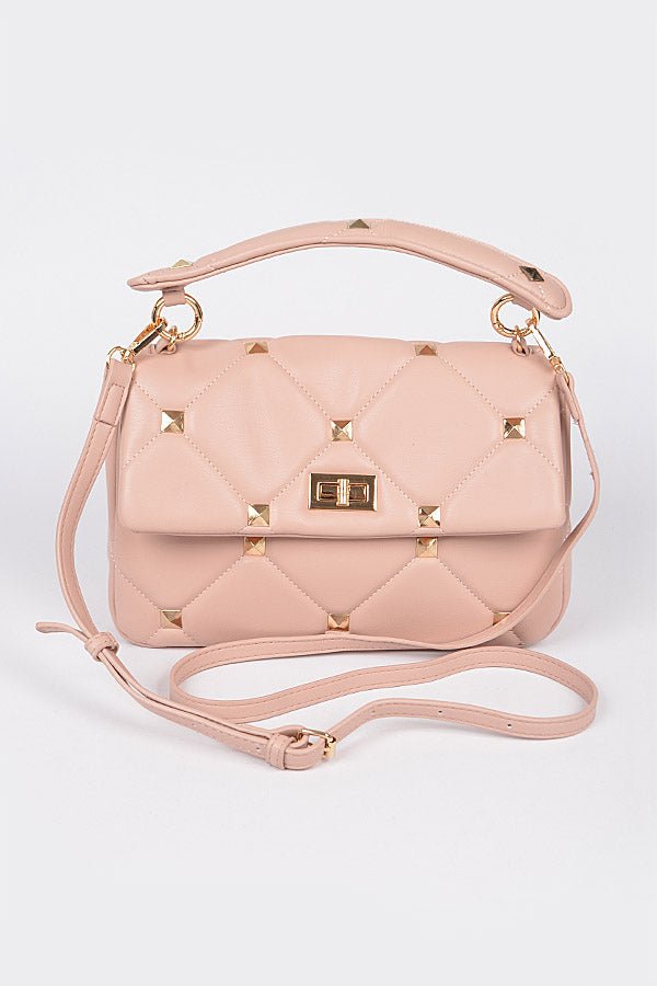 Luxe Touch Handbag- Mauve - Head Over Heels: All In One Boutique