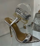 Luxury Looks Heels- Silver - Head Over Heels: All In One Boutique