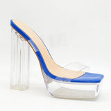 Micah Heels- Royal Blue