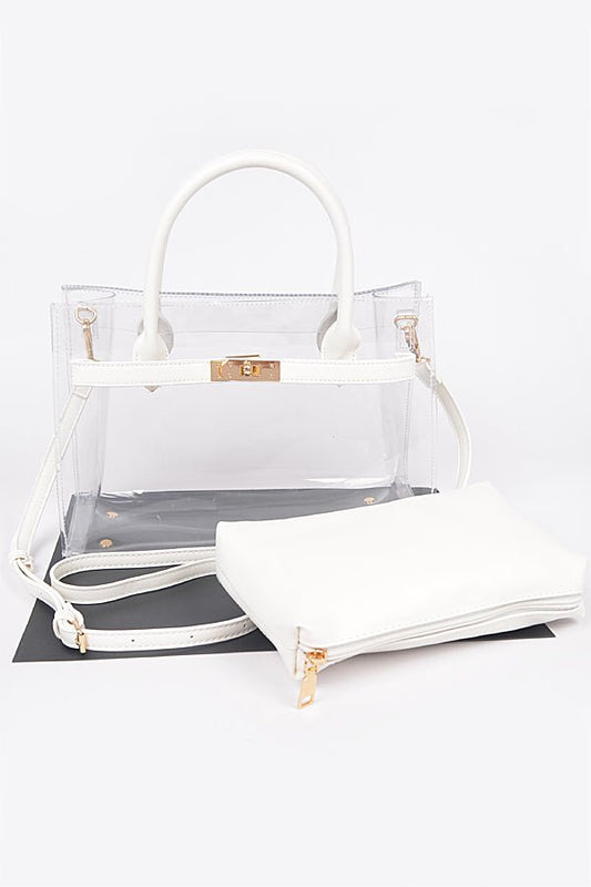 Missy Satchel- White - Head Over Heels: All In One Boutique