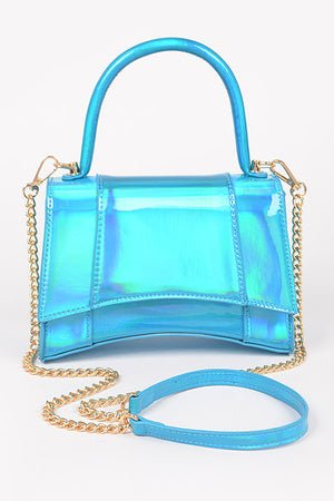 Motion Satchel- Blue Holo - Head Over Heels: All In One Boutique