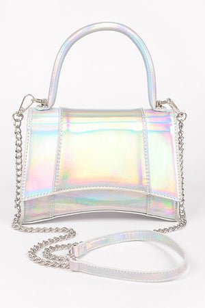 Motion Satchel- Silver Holo - Head Over Heels: All In One Boutique