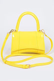 Motion Satchel- Yellow Patent - Head Over Heels: All In One Boutique