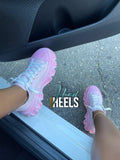 Nicky Platform Sneakers - Pink Low