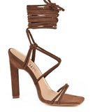 Nuria Heels- Brown - Head Over Heels: All In One Boutique