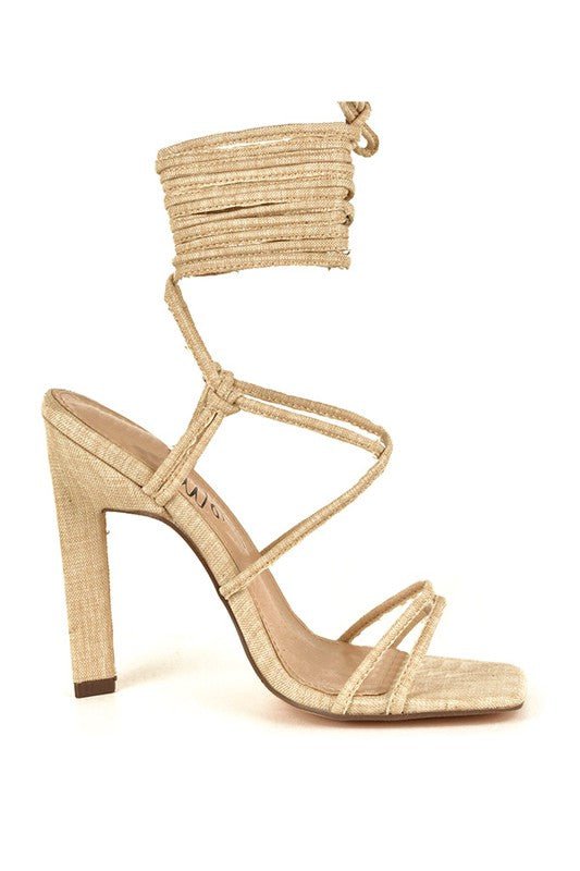 Nuria Heels- Nude - Head Over Heels: All In One Boutique