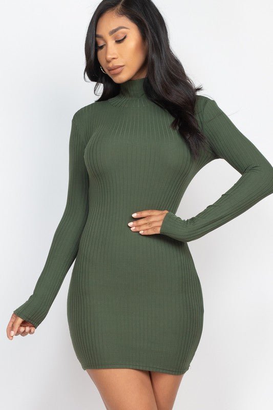 Omnia Dress- Olive - Head Over Heels: All In One Boutique