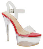 Porsha Heels- Red - Head Over Heels: All In One Boutique