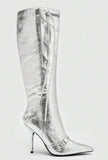 Power Boots- Silver - Head Over Heels: All In One Boutique