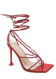 Precious Heels- Red Metallic