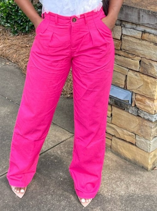 Raziya Pants- Pink - Head Over Heels: All In One Boutique