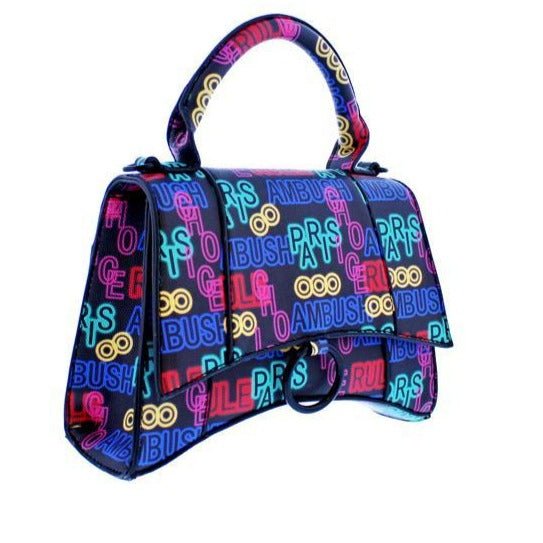 Real Groovy Satchel- Neon Sign - Head Over Heels: All In One Boutique