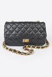 Rich Vibes Handbag- Black - Head Over Heels: All In One Boutique