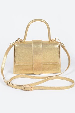 Riviya Satchel- Gold - Head Over Heels: All In One Boutique