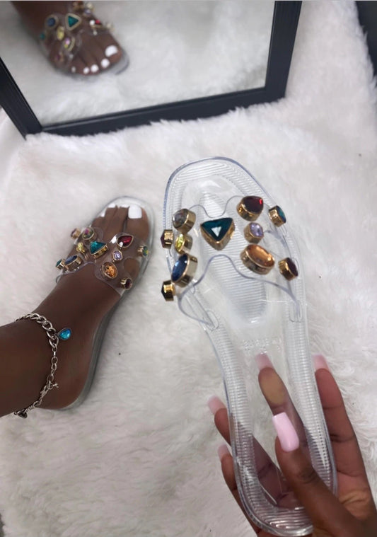 Royalty Sandals- Clear - Head Over Heels: All In One Boutique