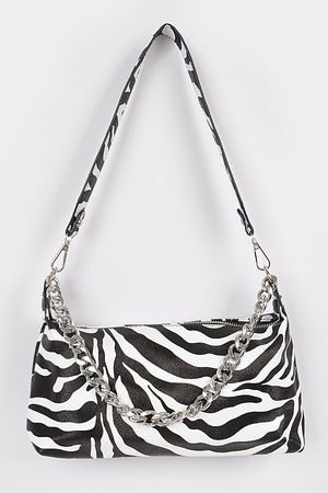 Safari Satchel- Zebra - Head Over Heels: All In One Boutique