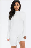 Say Nothing Romper- White - Head Over Heels: All In One Boutique