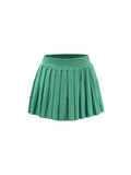 School Girl Skirt- Green - Head Over Heels: All In One Boutique