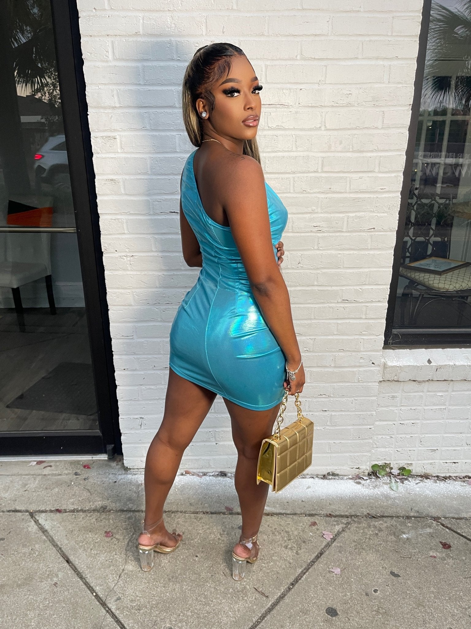 Sea Sick Dress- Blue - Head Over Heels: All In One Boutique