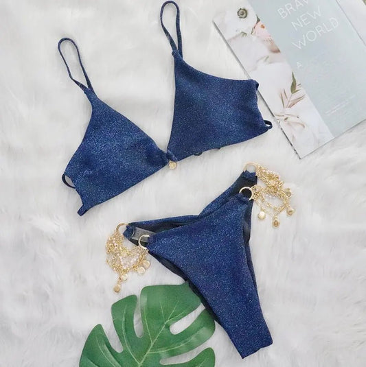 Serene Bikini- Blue - Head Over Heels: All In One Boutique