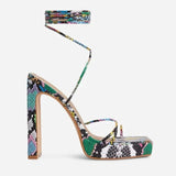 Serpent Heels- Multi - Head Over Heels: All In One Boutique